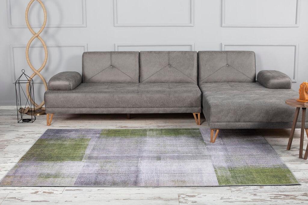 Conceptum Hypnose tepih Funk Chenille 43, 75x150cm, siva