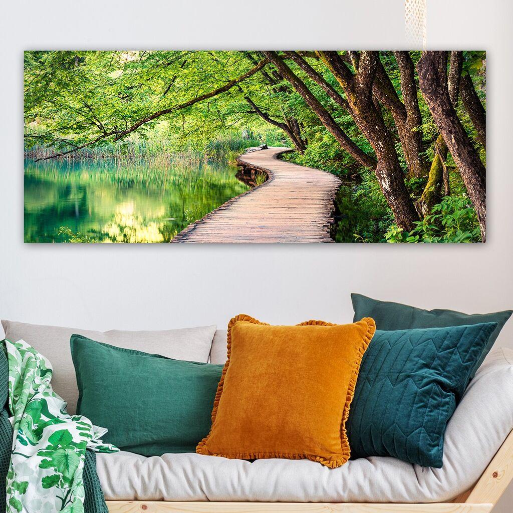 Wallity Slika na platnu 50x120cm