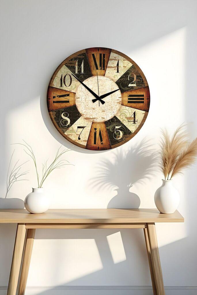 Wallity Dekorativni zidni sat Huhuas00020, 50x50 cm