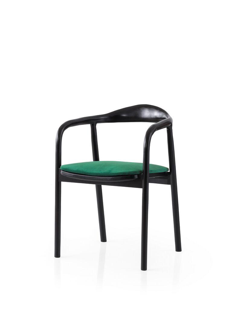 Hanah Home Trpezarijska stolica Palm 032, 63x79x63 cm, Zelena