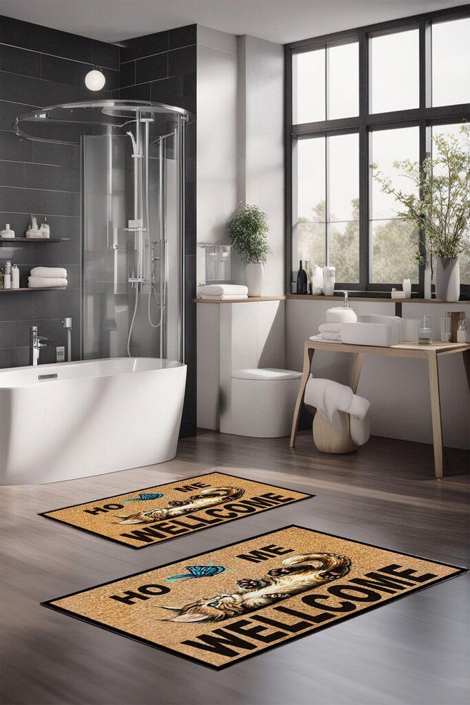 L'essentiel Maison Set tepiha za kupatilo CT-5159, 2 komada, šareni