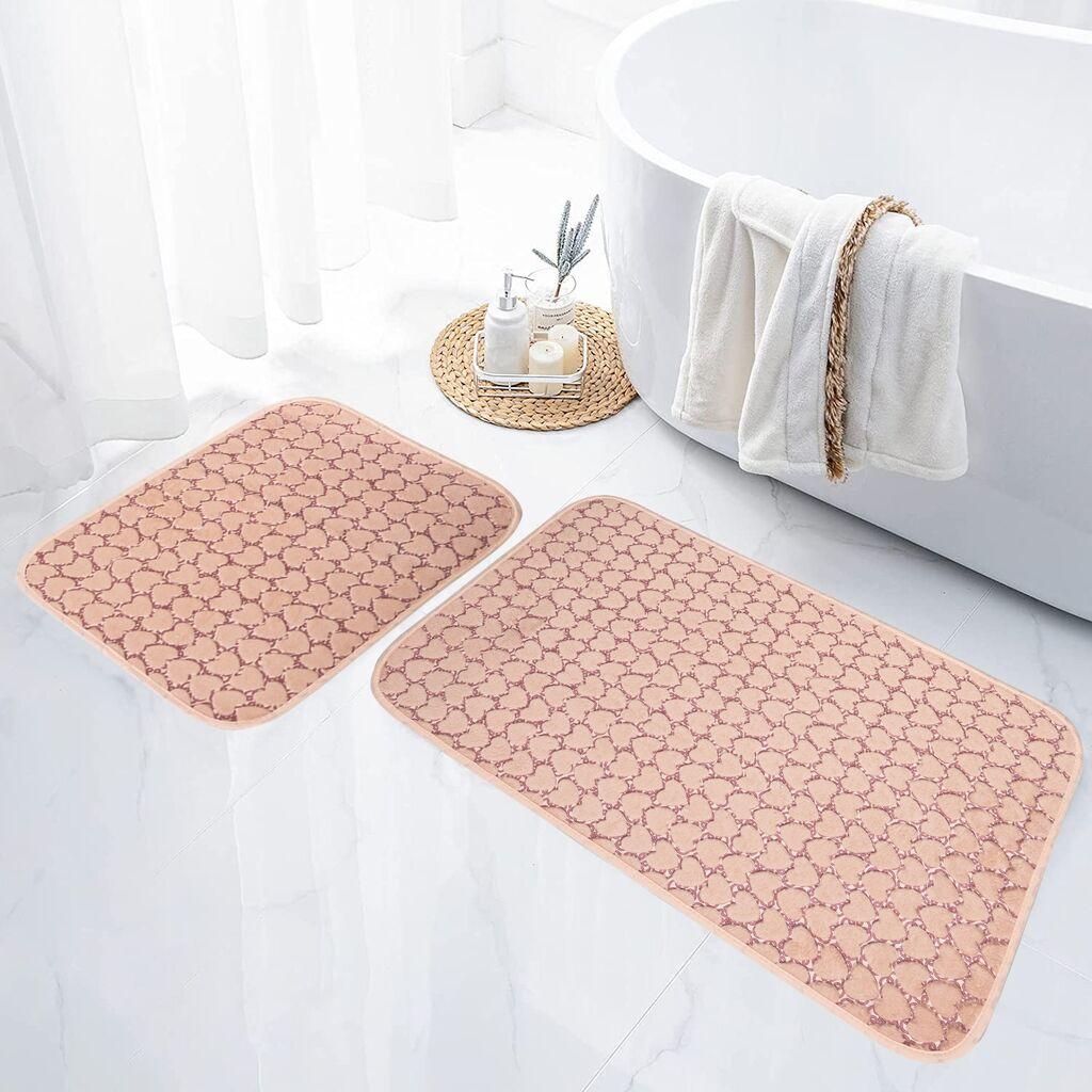 L'essentiel Maison Set od 2 kupaonska tepiha Rose