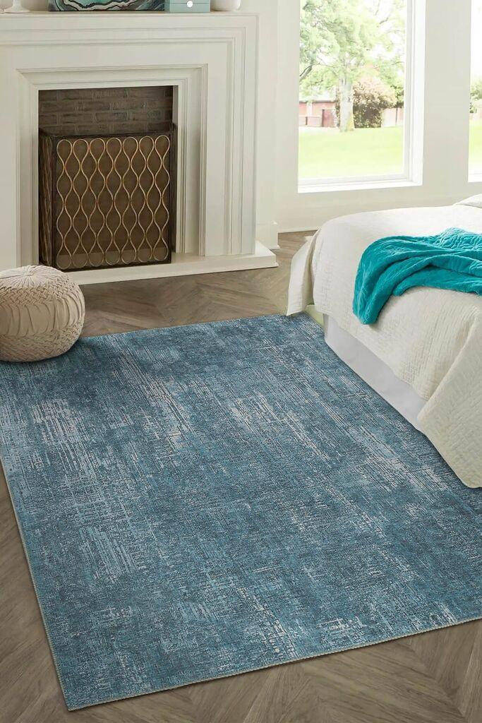 Conceptum Hypnose tepih Folk -BA 47, 210x310 cm, tirkiz
