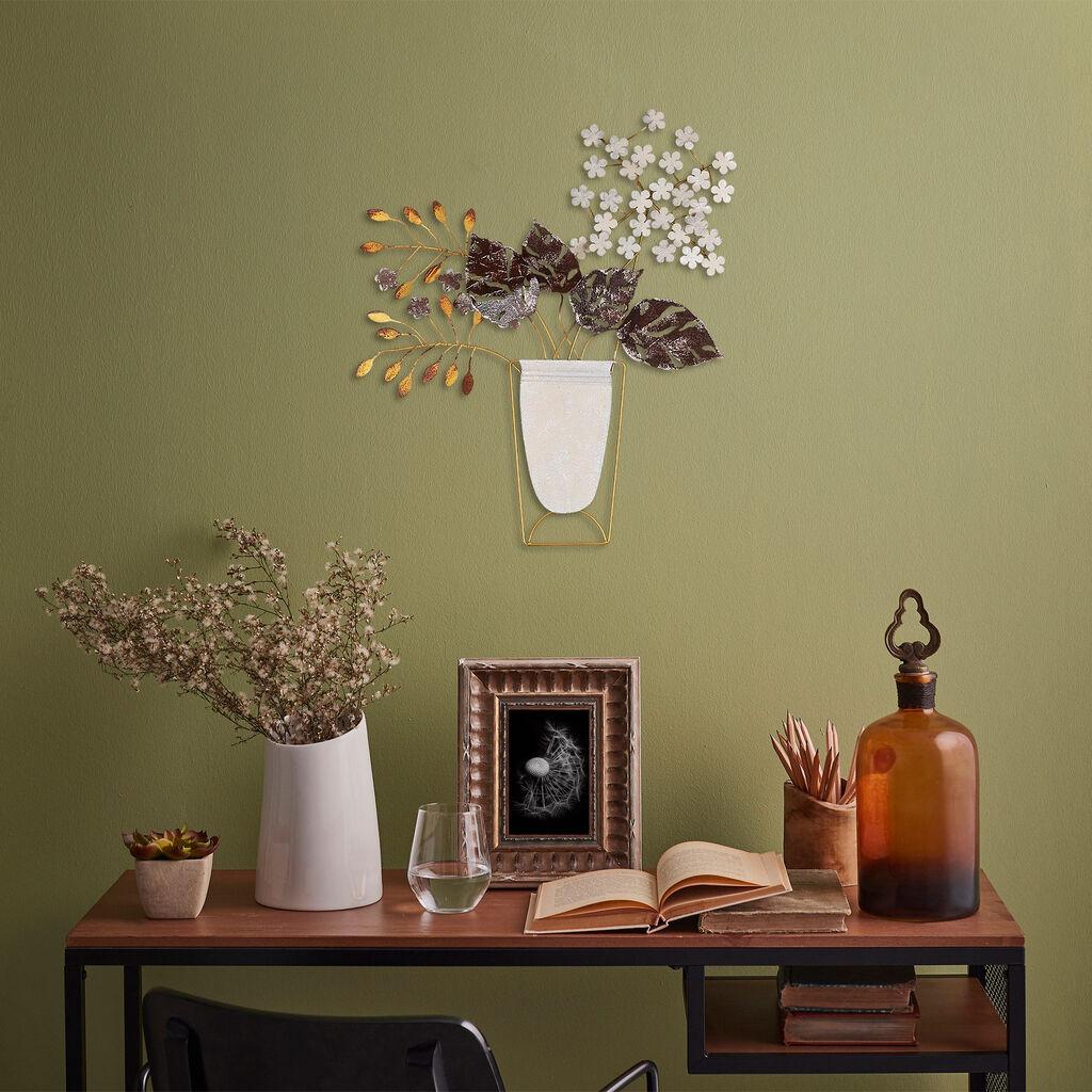 Wallity Zidna dekoracija Flowers in Pots, 47x55 cm, Šarena