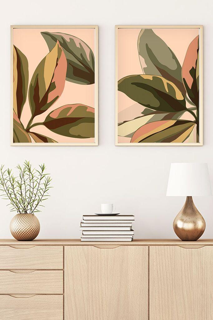Wallity Uramljena slika Huhu23, 20x30 cm , 2 dela