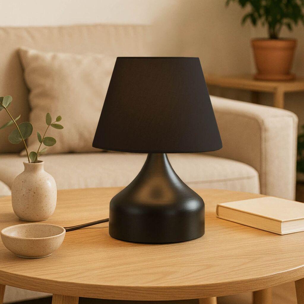 Opviq stolna lampa, crna