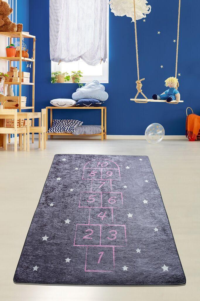 Conceptum Hypnose Tepih Hopscotch, 140x190 cm, Tamno siva