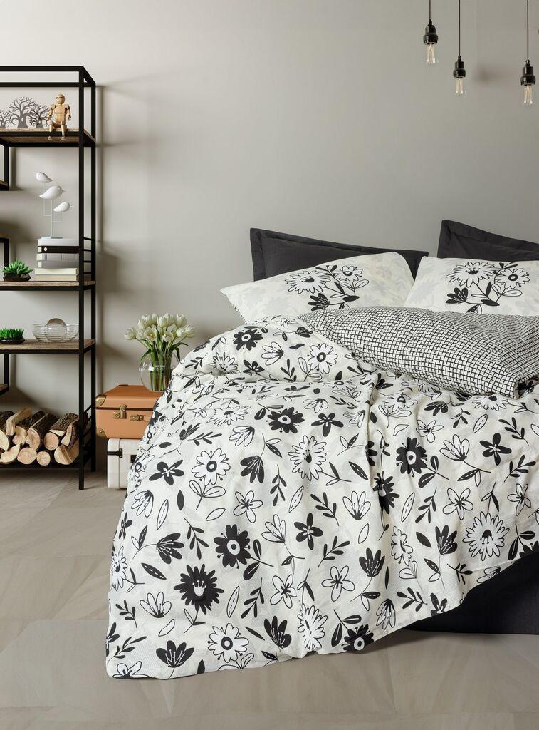 L'essentiel Maison set posteljine Meresa, 200x220 cm, crna