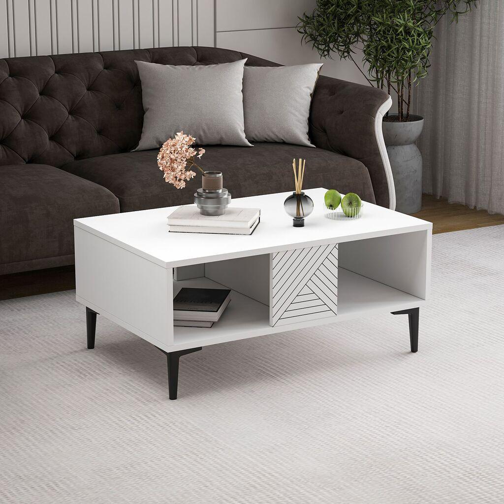 Hanah Home Club sto Felix, 90x40.6x60 cm, Bijela