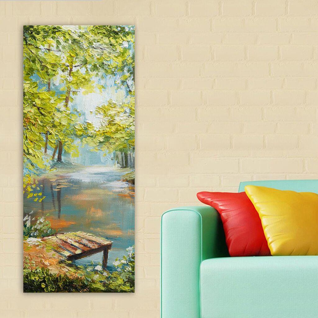 Wallity Slika na platnu 50x120cm