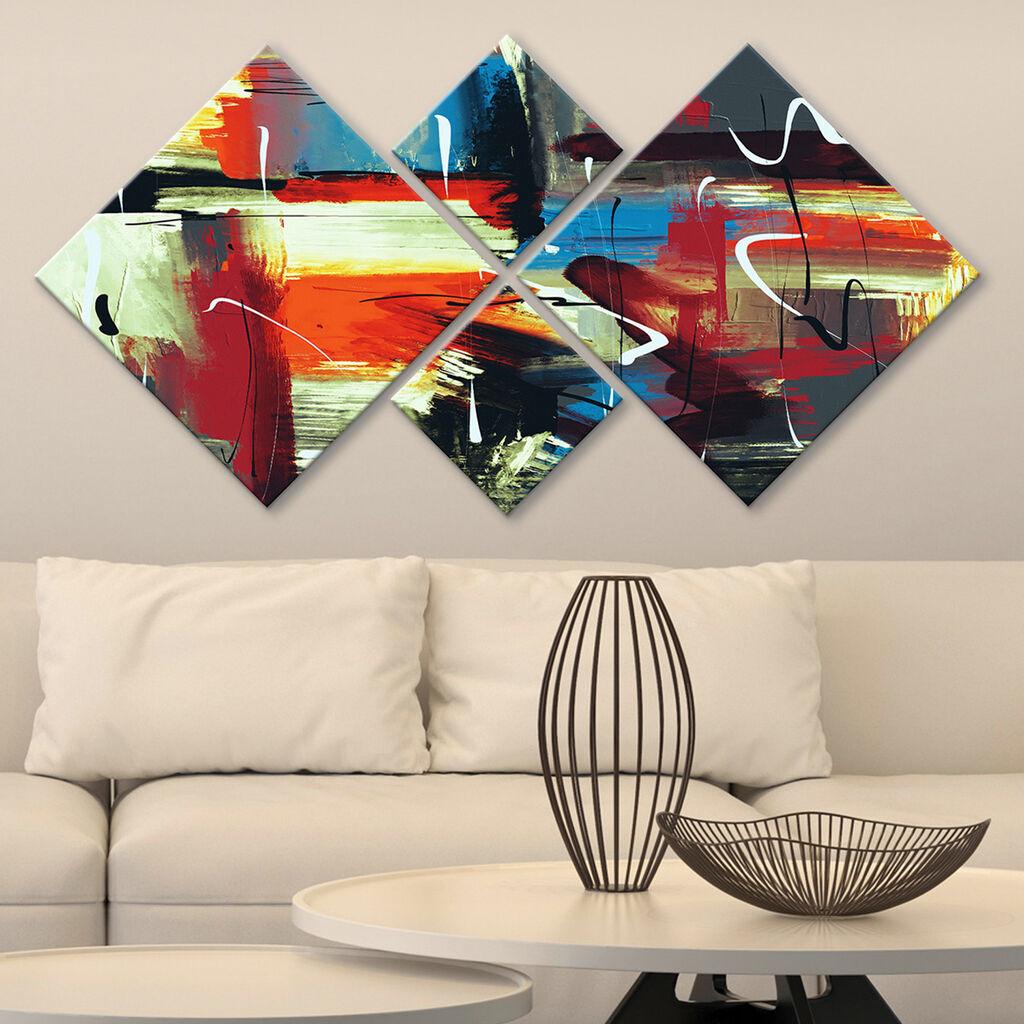 Wallity Slika 4MDF8603615, 60x115 cm, 4 dela