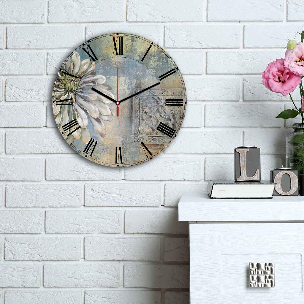 Wallity MDF Zidni sat 30cm Šareni