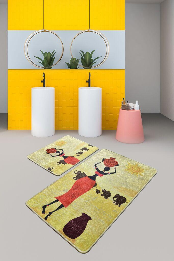 L'essentiel Maison Set od 2 kupaonska tepiha Šarene