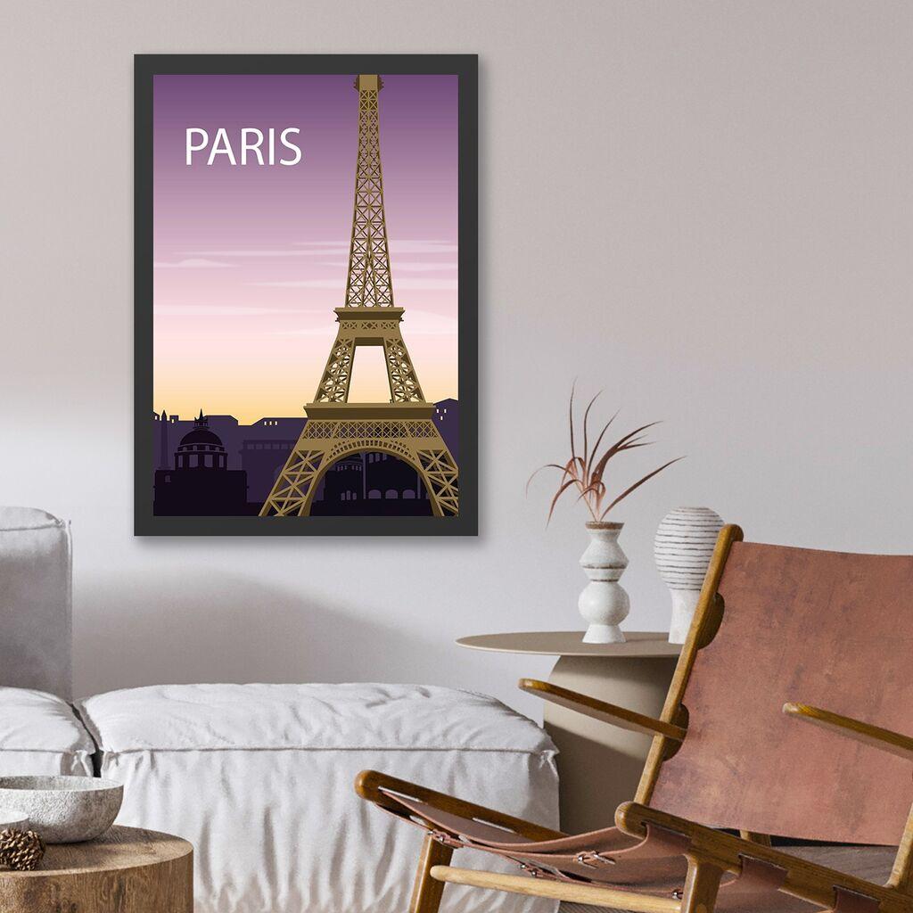 Wallity Uramljena slika Paris 6, 35x45 cm