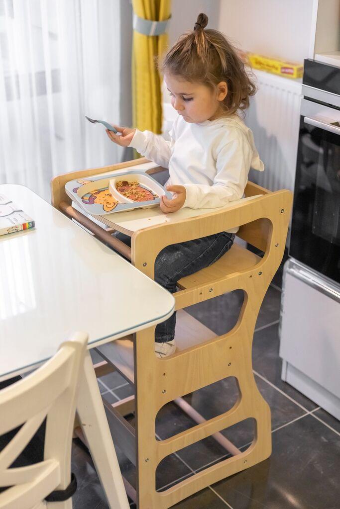 Hanah Home Hranilica za bebe Twinn, 40x83x45 cm, Hrast