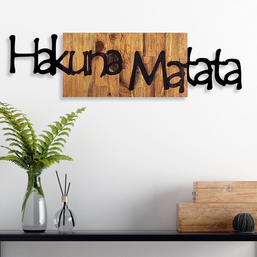 Wallity Zidna dekoracija Hakuna Matata 4, 108x30cm