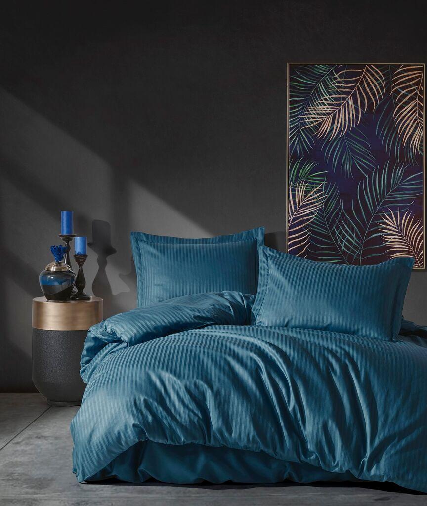 L'essentiel Maison Komplet posteljina Stripe, 200x220 cm, Plava