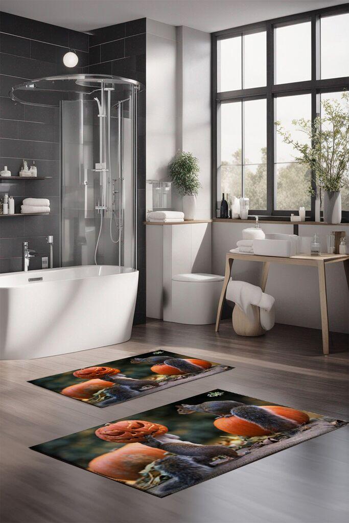 L'essentiel Maison Set tepiha za kupatilo CT-5151, 2 komada, šareni