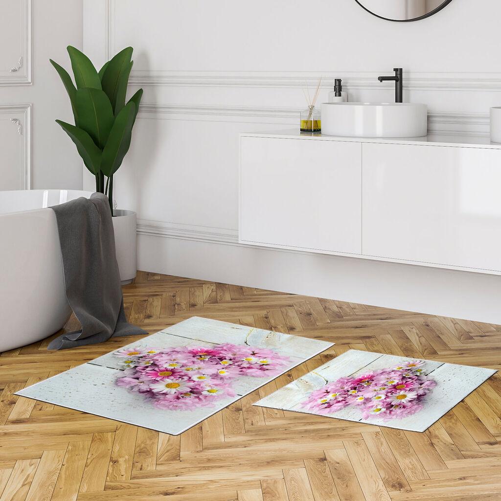 L'essentiel Maison Set od 2 kupaonska tepiha Šarene