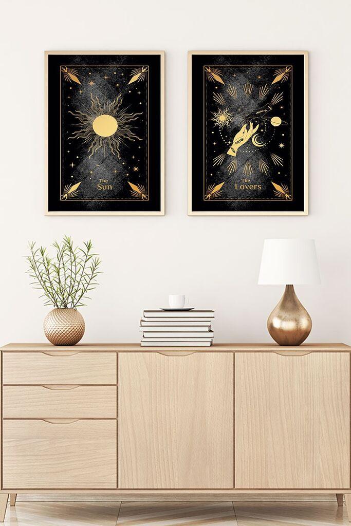 Wallity Uramljena slika Huhu178, 35x50 cm , 2 dela