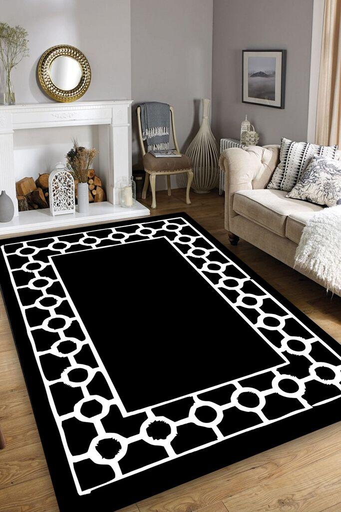 Conceptum Hypnose Tepih Bague, 120x180cm, Crno-bijela