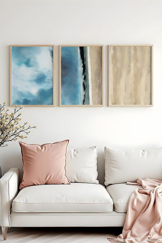 Wallity Uramljena slika Huhu470, 50x70 cm , 3 dela