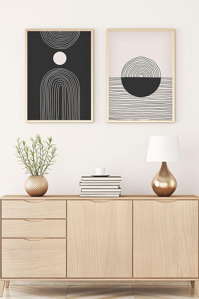 Wallity Uramljena slika Huhu88, 20x30 cm , 2 dela