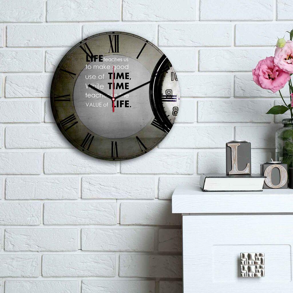 Wallity MDF Zidni sat 30cm Šareni