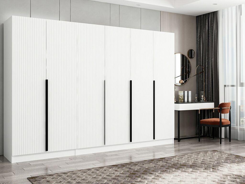 Hanah Home Ormar Kale Plus-7786, 270x210x52 cm, Bijela