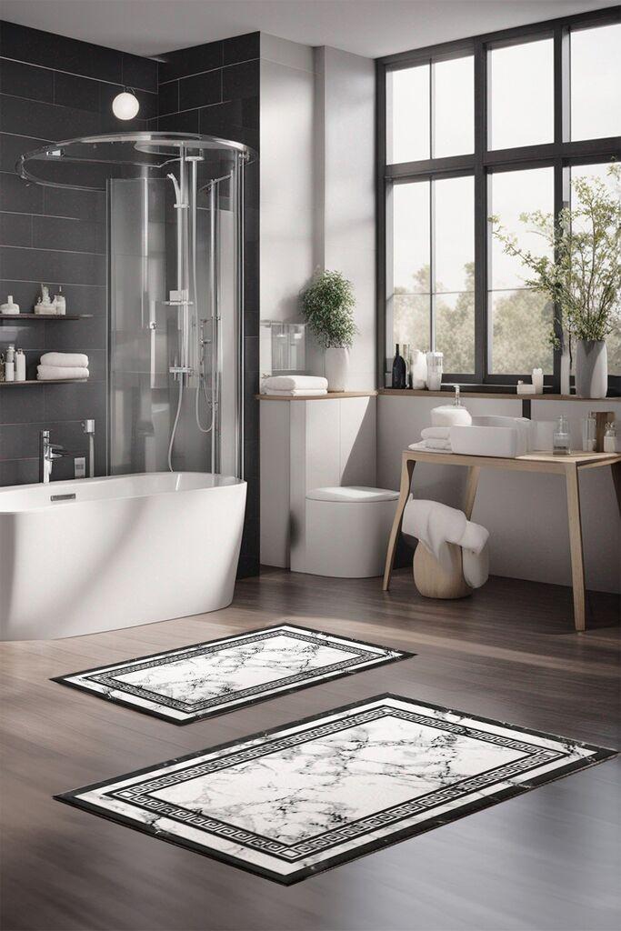 L'essentiel Maison Set prostirki za kupatilo CT-5080, 2 komada, šarene boje
