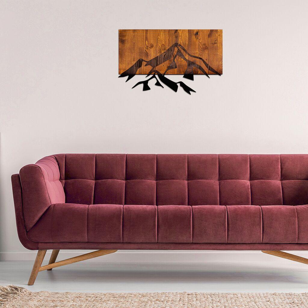 Wallity Zidna dekoracija Dag 1, 36x58 cm, Smeđe boje