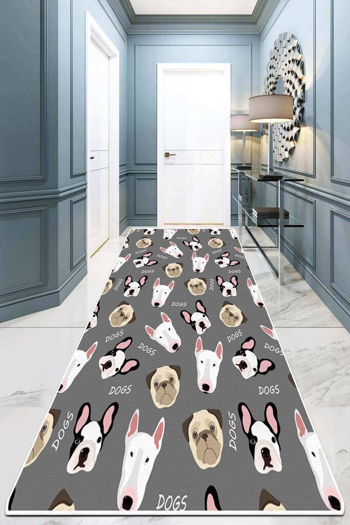Conceptum Hypnose tepih Chiens siva, 80x200cm, siva