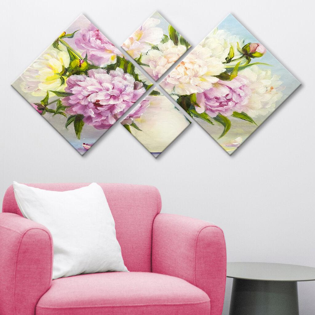 Wallity Slika 4MDF545693890, 60x115 cm, 4 dela