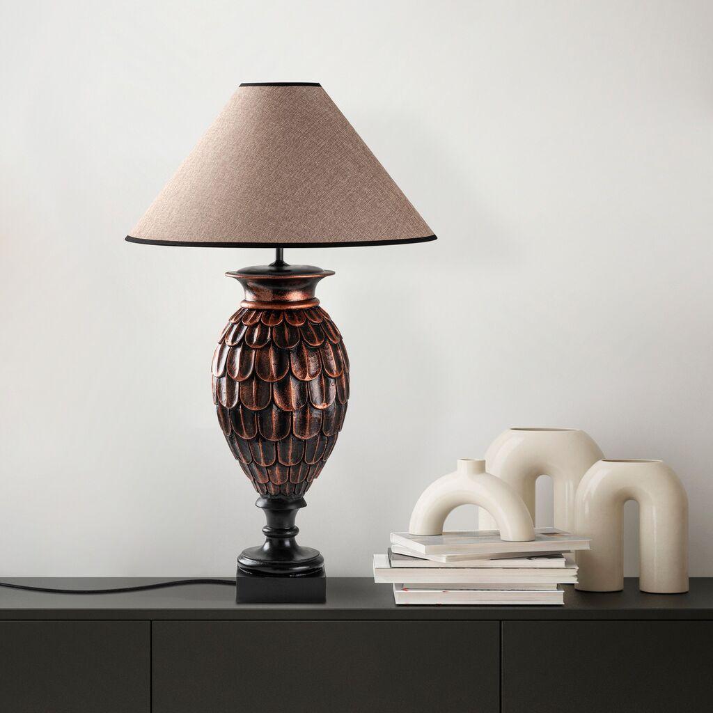 Stolna lampa Wallity, bež