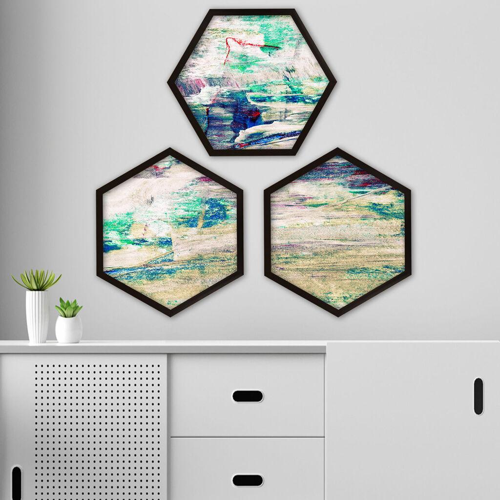 Wallity Uramljena slika 6GEN45733497, 35x35 cm, 3 dela
