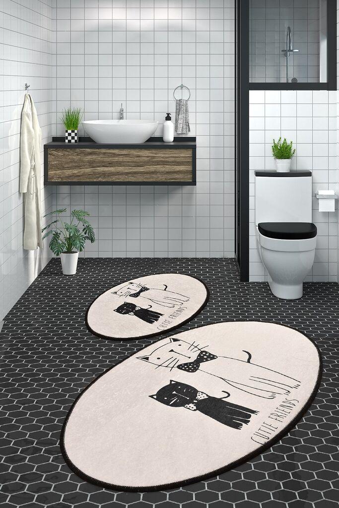 L'essentiel Maison Set od 2 kupaonska tepiha Šarene