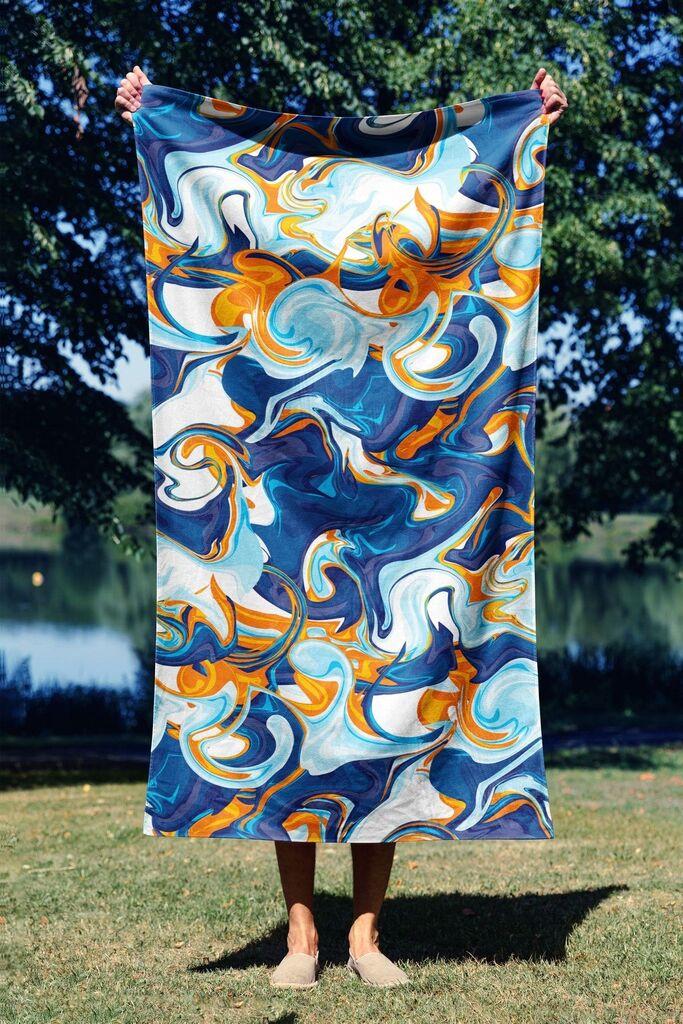 L'essentiel Maison Peškir za plažu 70x130cm Šarene