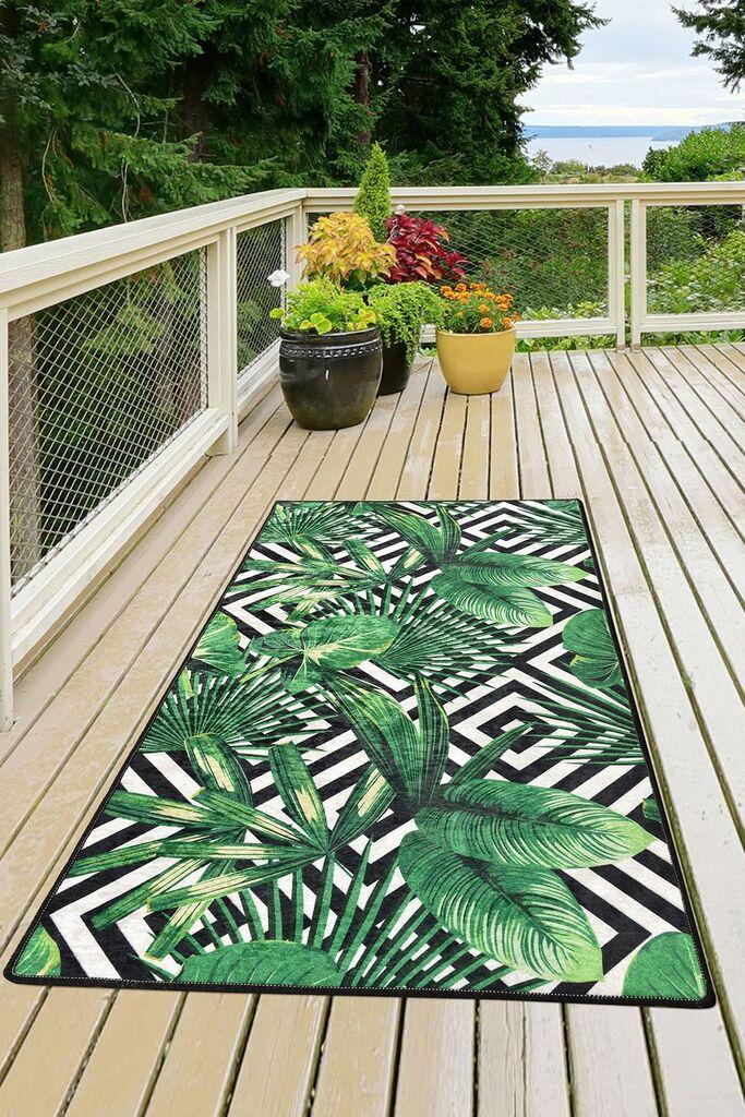 Conceptum Hypnose tepih Tropic, 80x200cm, zeleni