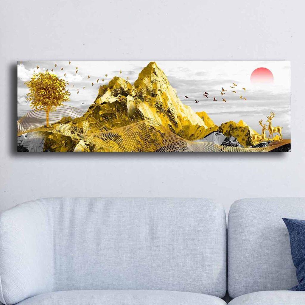 Wallity Slika na platnu 30x90cm