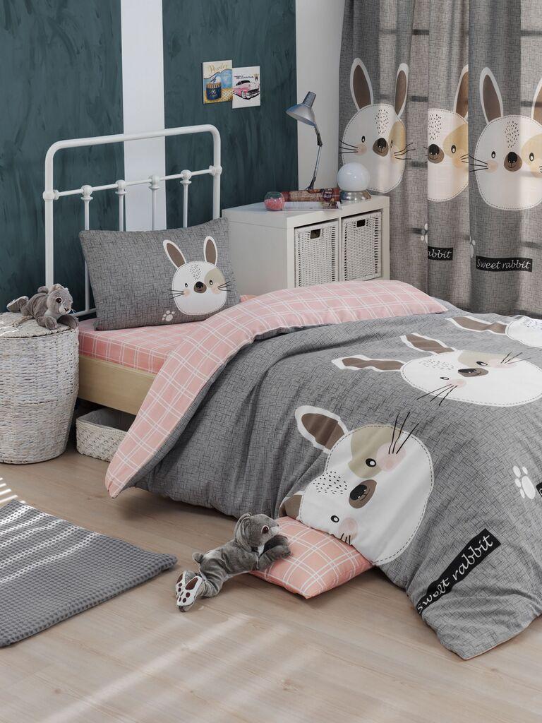 L'essentiel Maison set posteljine Tavsancik, 160x220cm, siva