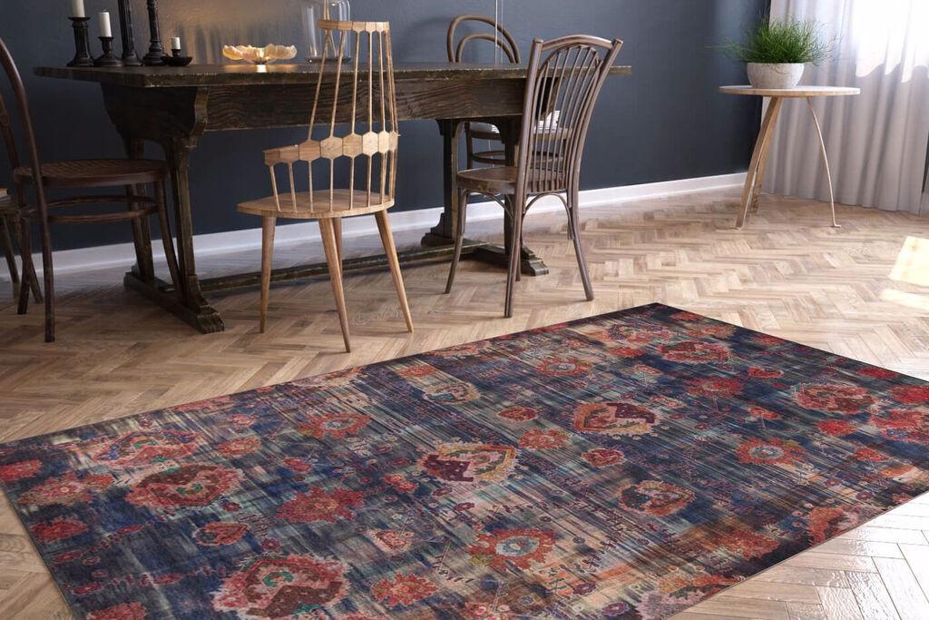 Conceptum Hypnose tepih Soul Chenille 111, 75x150cm, tamnoplava