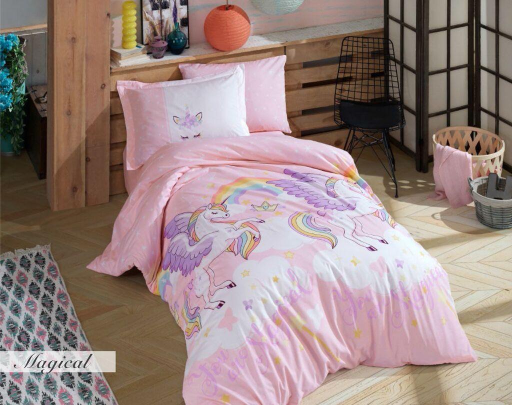 L'essentiel Maison set posteljine Magical, 160x220cm, roze