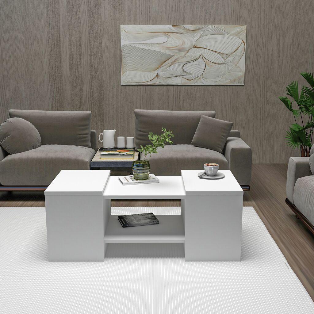 Hanah Home Set klub stolovi Sartos, bijeli