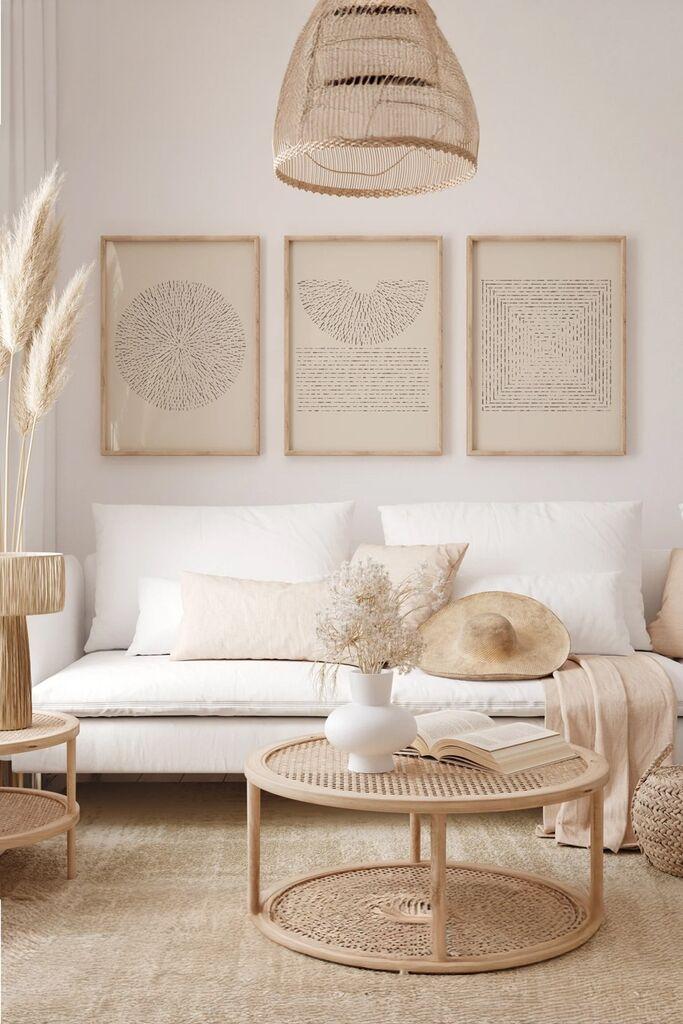 Wallity Slika 3Dartsoho15, 3 dela, 33 x 48 cm