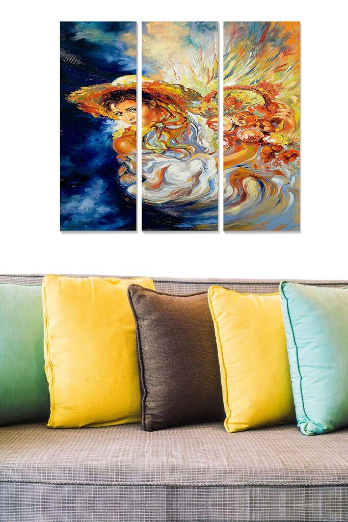Wallity Slika MDF1061978, 70x50 cm, 3 dela