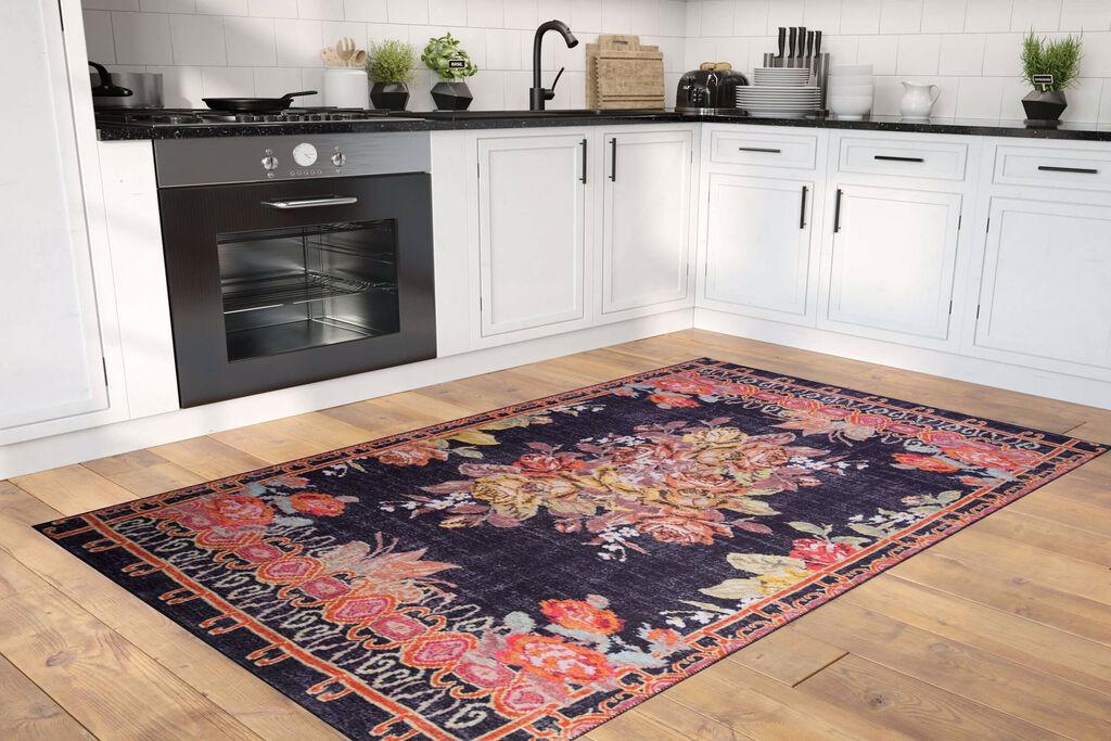 Conceptum Hypnose tepih Soul Chenille 148, 75x150cm, crni