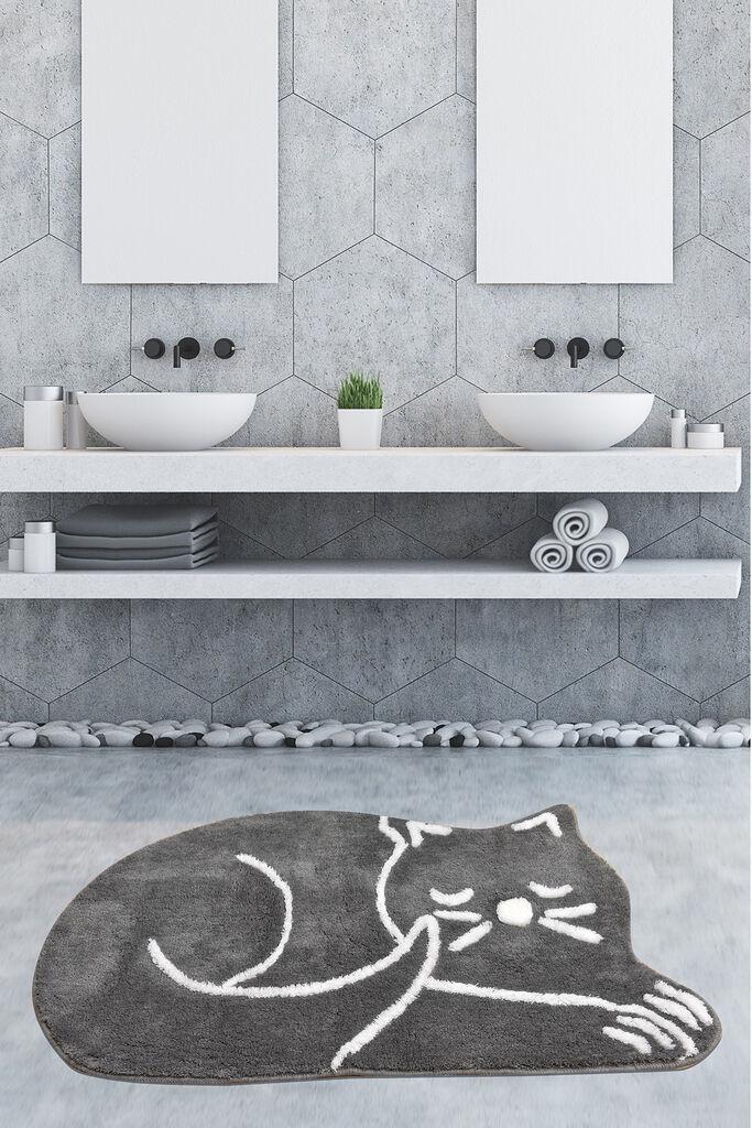 L'essentiel Maison tepih za kupatilo 70x120cm siva
