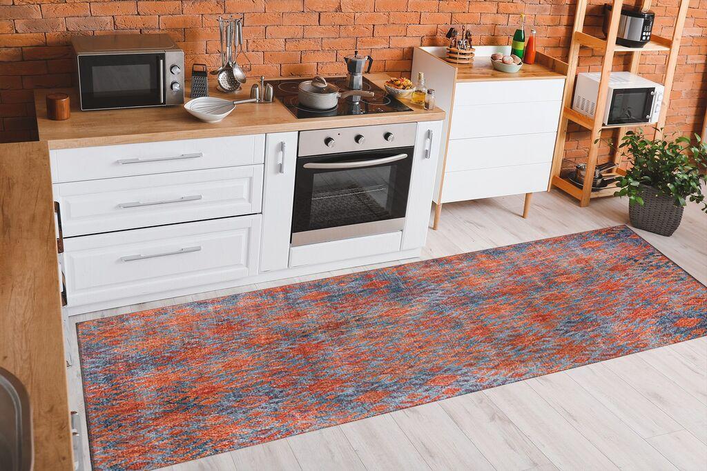 Conceptum Hypnose AL 06 Funk Chenille tepih, 75x230cm, narandžasta