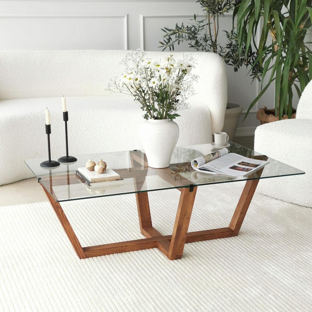 Hanah Home Club sto Amalfi, 105x35x65 cm, boje hrasta