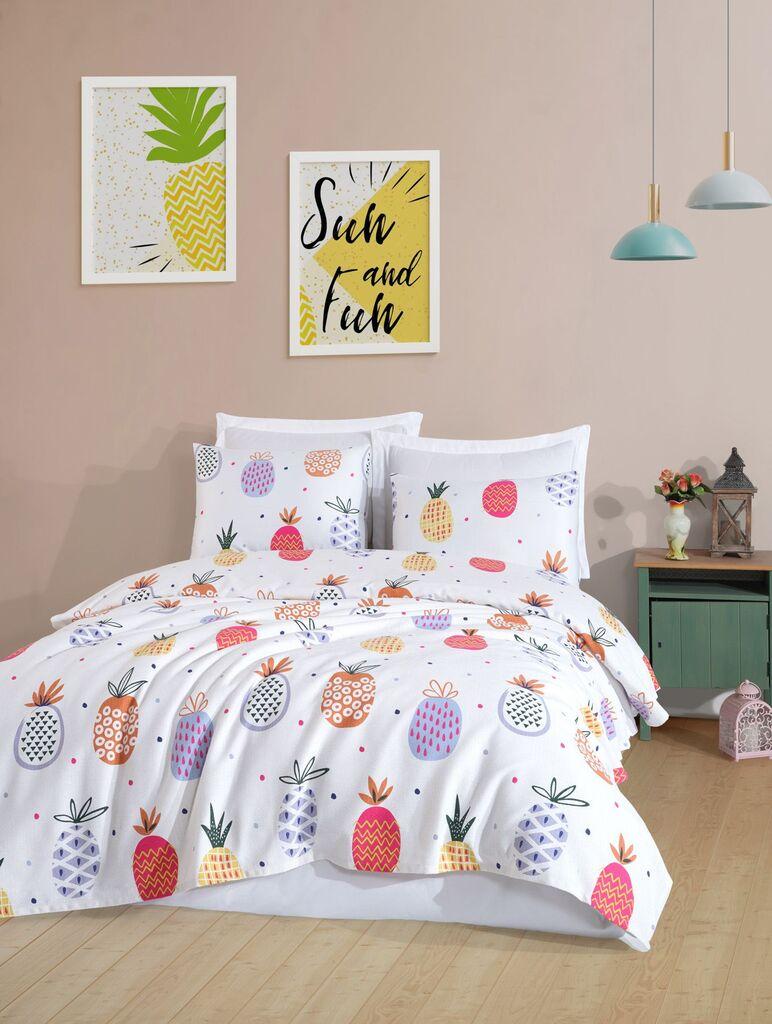 L'essentiel Maison Set prekrivač i jastučnice Iva, 200x230 cm, šareni